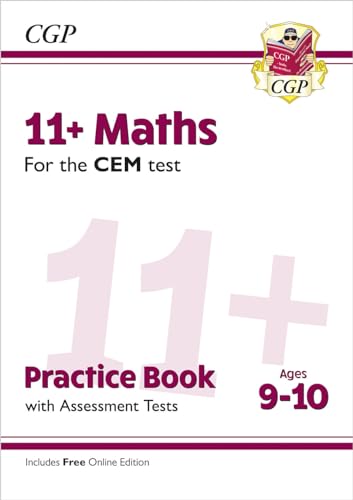 11+ CEM Maths Practice Book & Assessment Tests - Ages 9-10 (with Online Edition) (CGP CEM 11+ Ages 9-10) von Coordination Group Publications Ltd (CGP)