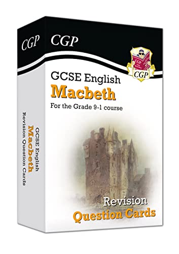 GCSE English Shakespeare - Macbeth Revision Question Cards: for the 2024 and 2025 exams (CGP GCSE English Literature Cards)