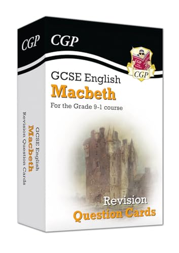 GCSE English Shakespeare - Macbeth Revision Question Cards: for the 2024 and 2025 exams (CGP GCSE English Literature Cards) von Coordination Group Publications Ltd (CGP)