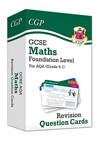 GCSE Maths AQA Revision Question Cards - Foundation: for the 2024 and 2025 exams (CGP AQA GCSE Maths) von Coordination Group Publications Ltd (CGP)