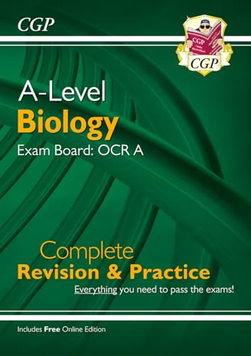 A-Level Biology: OCR A Year 1 & 2 Complete Revision & Practice with Online Edition (CGP OCR A A-Level Biology) von Coordination Group Publications Ltd (CGP)