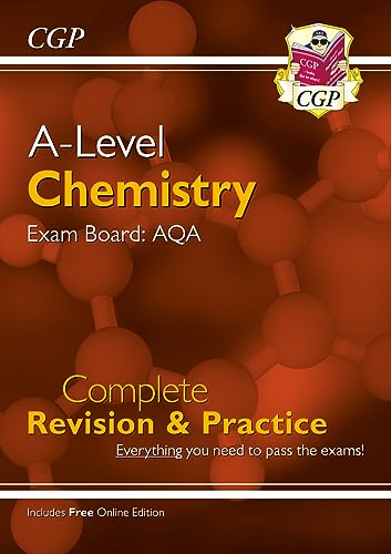 A-Level Chemistry: AQA Year 1 & 2 Complete Revision & Practice with Online Edition: for the 2024 and 2025 exams (CGP AQA A-Level Chemistry) von Coordination Group Publications Ltd (CGP)