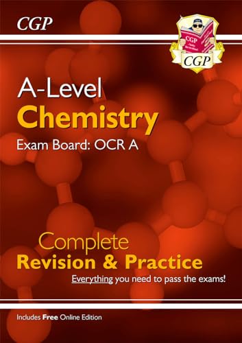 A-Level Chemistry: OCR A Year 1 & 2 Complete Revision & Practice with Online Edition (CGP OCR A A-Level Chemistry) von Coordination Group Publications Ltd (CGP)