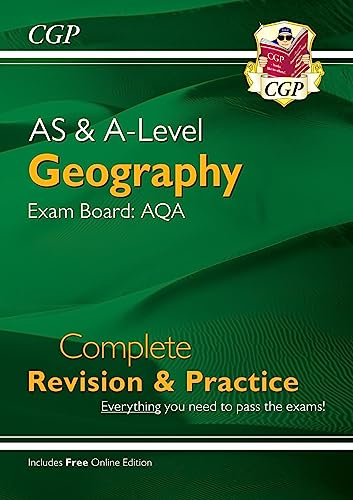 AS and A-Level Geography: AQA Complete Revision & Practice (with Online Edition): for the 2024 and 2025 exams (CGP A-Level Geography) von Coordination Group Publications Ltd (CGP)