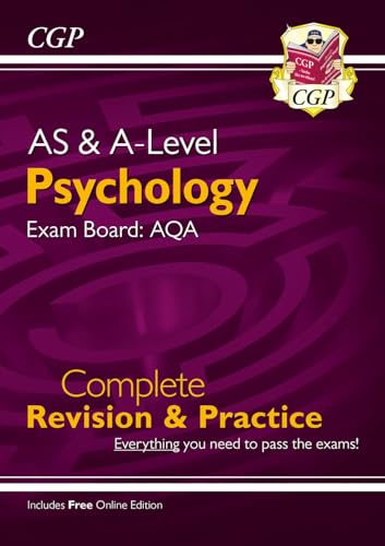 AS and A-Level Psychology: AQA Complete Revision & Practice with Online Edition (CGP A-Level Psychology) von Coordination Group Publications Ltd (CGP)