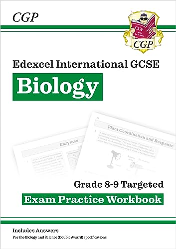 Edexcel International GCSE Biology Grade 8-9 Exam Practice Workbook (with Answers) (CGP IGCSE Biology)