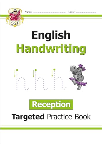 Reception English Handwriting Targeted Practice Book (CGP Reception)
