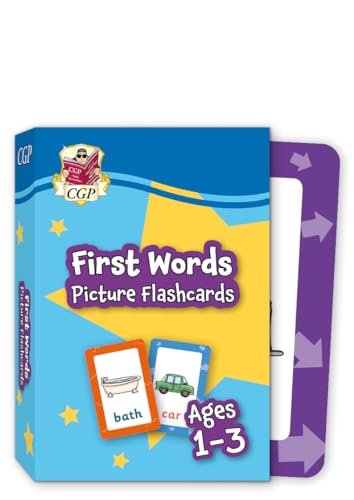 First Words Picture Flashcards for Ages 1-3 (CGP Preschool Activity Books and Cards) von Coordination Group Publications Ltd (CGP)