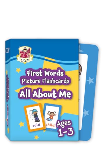 New First Words Picture Flashcards for Ages 1-3: All About Me (CGP Preschool Activity Books and Cards)