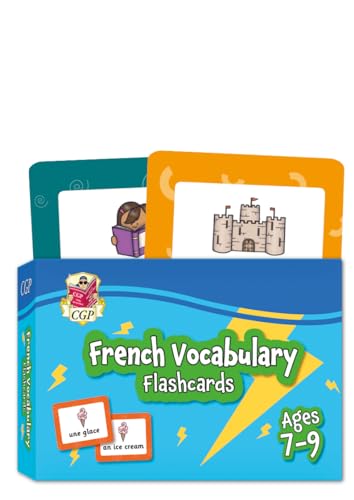 French Vocabulary Flashcards for Ages 7-9 (with Free Online Audio) (CGP KS2 Activity Books and Cards)