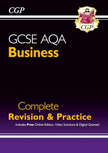 New GCSE Business AQA Complete Revision & Practice (with Online Edition, Videos & Quizzes) (CGP AQA GCSE Business) von Coordination Group Publications Ltd (CGP)