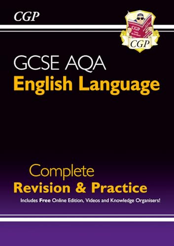 GCSE English Language AQA Complete Revision & Practice - includes Online Edition and Videos (CGP AQA GCSE English Language) von Coordination Group Publications Ltd (CGP)