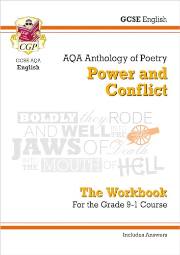 GCSE English Literature AQA Poetry Workbook: Power & Conflict Anthology (includes Answers) (CGP AQA GCSE Poetry) von Coordination Group Publications Ltd (CGP)