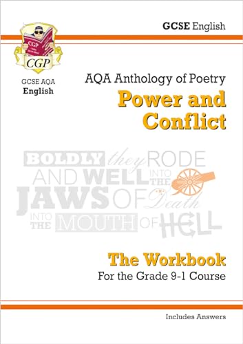 GCSE English Literature AQA Poetry Workbook: Power & Conflict Anthology (includes Answers) (CGP AQA GCSE Poetry) GCSE English Literature AQA Poetry Workbook: Power & Conflict Anthology (includes Answers) (CGP AQA GCSE Poetry)