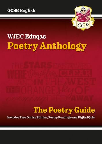 GCSE English WJEC Eduqas Anthology Poetry Guide includes Online Edition, Audio and Quizzes (CGP WJEC Eduqas GCSE Poetry) GCSE English WJEC Eduqas Anthology Poetry Guide includes Online Edition, Audio and Quizzes (CGP WJEC Eduqas GCSE Poetry) von Coordination Group Publications Ltd (CGP)