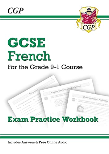 GCSE French Exam Practice Workbook (includes Answers & Free Online Audio) (CGP GCSE French) von Coordination Group Publications Ltd (CGP)