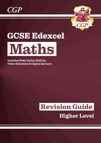 GCSE Maths Edexcel Revision Guide: Higher inc Online Edition, Videos & Quizzes: for the 2024 and 2025 exams (CGP Edexcel GCSE Maths) von Coordination Group Publications Ltd (CGP)