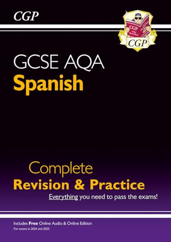 GCSE Spanish AQA Complete Revision & Practice (with Free Online Edition & Audio) (CGP AQA GCSE Spanish) von Coordination Group Publications Ltd (CGP)