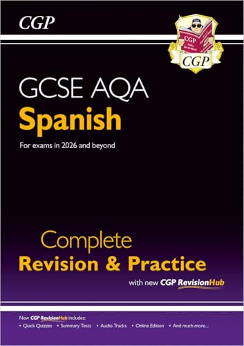 New GCSE Spanish AQA Complete Revision & Practice with CGP RevisionHub (for exams from 2026) (CGP AQA GCSE Spanish)