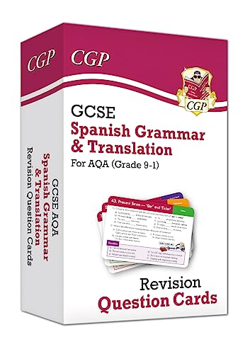 GCSE AQA Spanish: Grammar & Translation Revision Question Cards: for the 2024 and 2025 exams (CGP AQA GCSE Spanish)