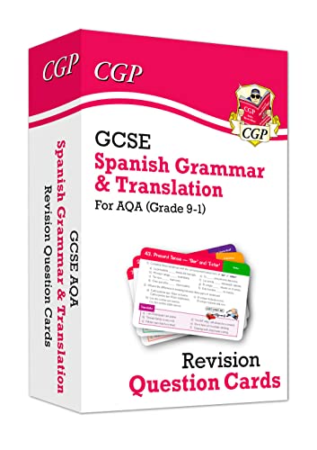 GCSE AQA Spanish: Grammar & Translation Revision Question Cards (For exams in 2024 and 2025) (CGP AQA GCSE Spanish)