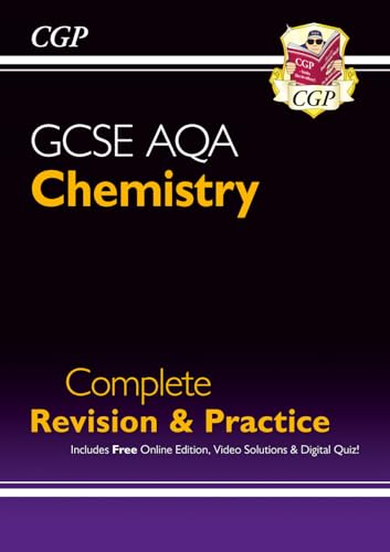 GCSE Chemistry AQA Complete Revision & Practice includes Online Ed, Videos & Quizzes: for the 2024 and 2025 exams (CGP AQA GCSE Chemistry)