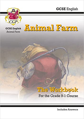 GCSE English - Animal Farm Workbook (includes Answers): for the 2024 and 2025 exams (CGP GCSE English Text Guide Workbooks) von Coordination Group Publications Ltd (CGP)