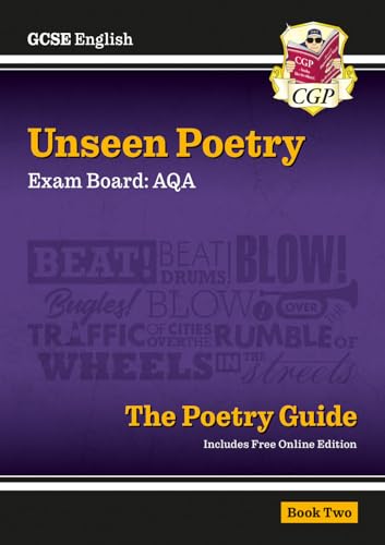 GCSE English AQA Unseen Poetry Guide - Book 2 includes Online Edition (CGP AQA GCSE Poetry) von Coordination Group Publications Ltd (CGP)