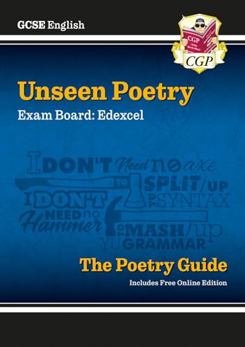 GCSE English Edexcel Unseen Poetry Guide includes Online Edition (CGP Edexcel GCSE Poetry) von Coordination Group Publications Ltd (CGP)
