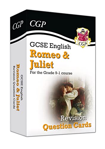 GCSE English Shakespeare - Romeo & Juliet Revision Question Cards: for the 2024 and 2025 exams (CGP GCSE English Literature Cards)