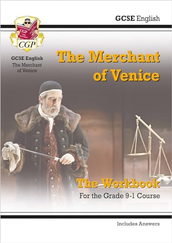 GCSE English Shakespeare - The Merchant of Venice Workbook (includes Answers) (CGP GCSE English Text Guide Workbooks) von Coordination Group Publications Ltd (CGP)