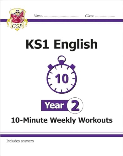 KS1 Year 2 English 10-Minute Weekly Workouts (CGP Year 2 English)