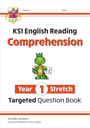 KS1 English Year 1 Stretch Reading Comprehension Targeted Question Book (with Answers) (CGP Year 1 English) von Coordination Group Publications Ltd (CGP)