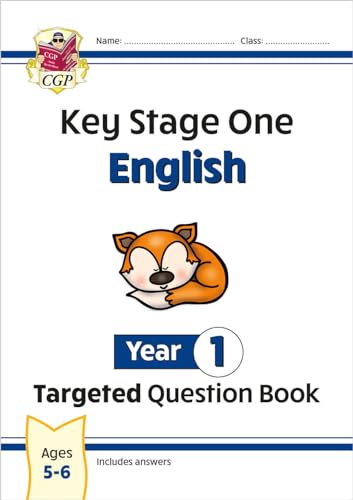 KS1 English Year 1 Targeted Question Book (CGP Year 1 English)