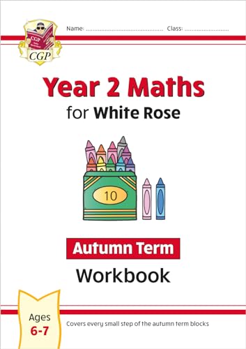 New KS1 Maths for White Rose Workbook: Year 2 - Autumn Term von Coordination Group Publications Ltd (CGP)