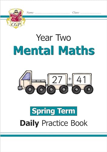 KS1 Mental Maths Year 2 Daily Practice Book: Spring Term (CGP Year 2 Daily Workbooks)