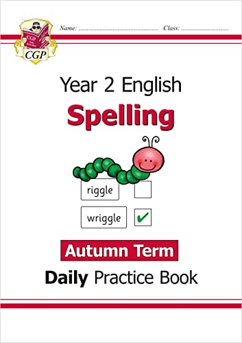 KS1 Spelling Year 2 Daily Practice Book: Autumn Term (CGP Year 2 Daily Workbooks)