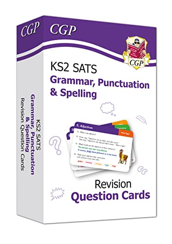 KS2 English SATS Revision Question Cards: Grammar, Punctuation & Spelling (for the 2024 tests) (CGP SATS English) von Coordination Group Publications Ltd (CGP)