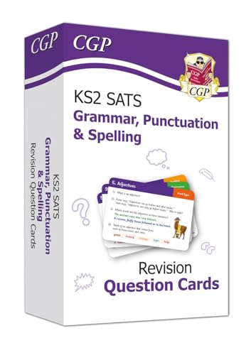 KS2 English SATS Revision Question Cards: Grammar, Punctuation & Spelling (for the 2024 tests) (CGP SATS English) von Coordination Group Publications Ltd (CGP)