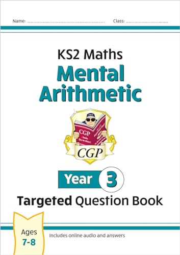 New KS2 Maths Year 3 Mental Arithmetic Targeted Question Book (incl. Online Answers & Audio Tests) von Coordination Group Publications Ltd (CGP)