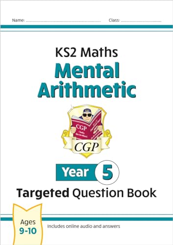 New KS2 Maths Year 5 Mental Arithmetic Targeted Question Book (incl. Online Answers & Audio Tests) von Coordination Group Publications Ltd (CGP)