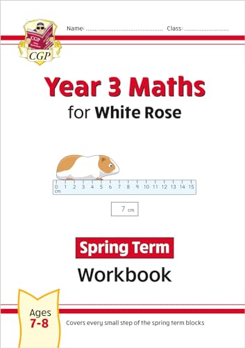 New KS2 Maths for White Rose Workbook: Year 3 - Spring Term von Coordination Group Publications Ltd (CGP)