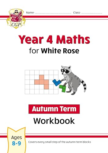 New KS2 Maths for White Rose Workbook: Year 4 - Autumn Term von Coordination Group Publications Ltd (CGP)