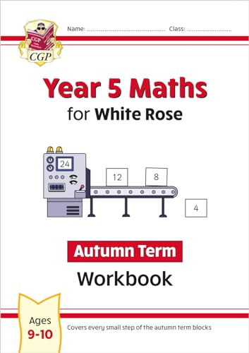 New KS2 Maths for White Rose Workbook: Year 5 - Autumn Term von Coordination Group Publications Ltd (CGP)