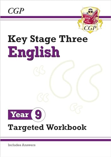 KS3 English Year 9 Targeted Workbook (with answers) (CGP KS3 Targeted Workbooks) von Coordination Group Publications Ltd (CGP)