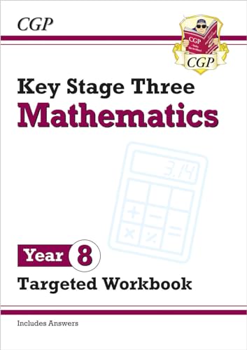 KS3 Year 8 Maths Targeted Workbook (with answers) (CGP KS3 Targeted Workbooks) von Coordination Group Publications Ltd (CGP)