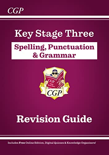 Spelling, Punctuation and Grammar for KS3 - Study Guide (CGP KS3 Study Guides) von Coordination Group Publications Ltd (CGP)