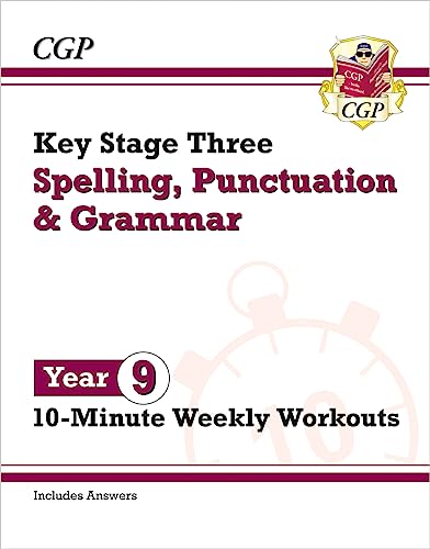New KS3 Year 9 Spelling, Punctuation and Grammar 10-Minute Weekly Workouts von Coordination Group Publications Ltd (CGP)