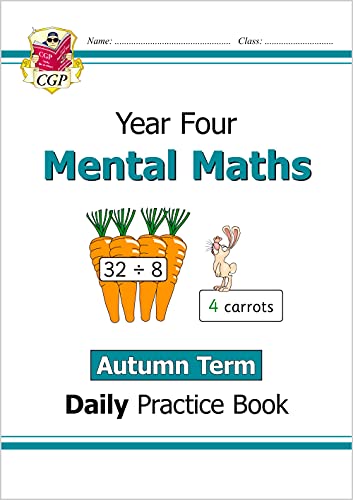 KS2 Mental Maths Year 4 Daily Practice Book: Autumn Term (CGP Year 4 Daily Workbooks) von Coordination Group Publications Ltd (CGP)