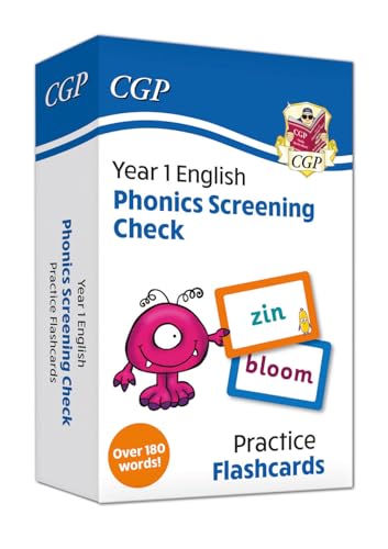New Phonics Screening Check Flashcards - for the Year 1 test (CGP Year 1 Phonics) New Phonics Screening Check Flashcards - for the Year 1 test (CGP Year 1 Phonics) von Coordination Group Publications Ltd (CGP)